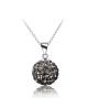 Elegantní ocelový náhrdelník Shamballa Discoballs - chirurgická ocel 316L